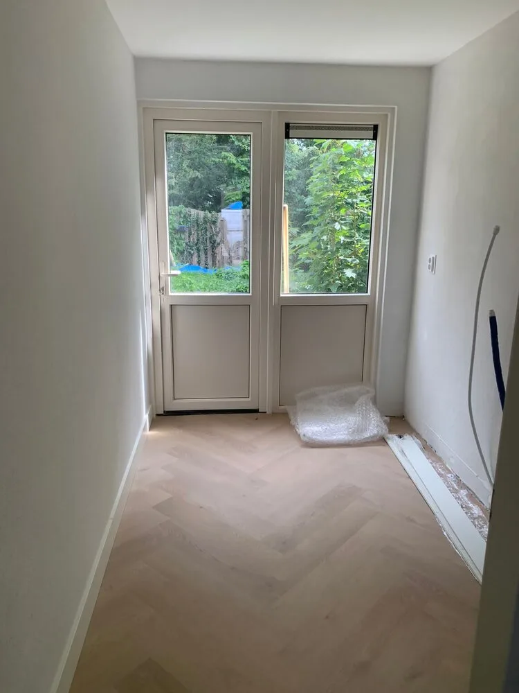 BBL-leerling Kevin aan het werk bij Slim Bouw